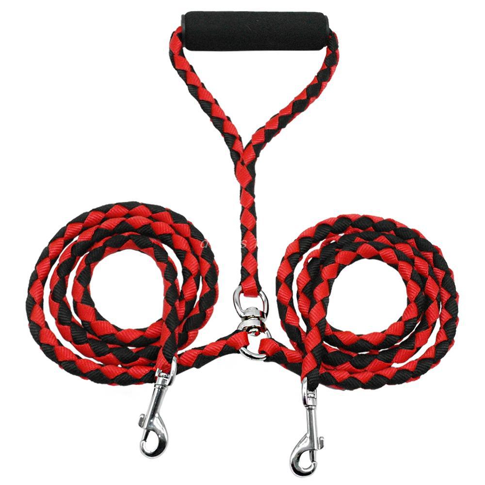 Dual Braided Dog Leash