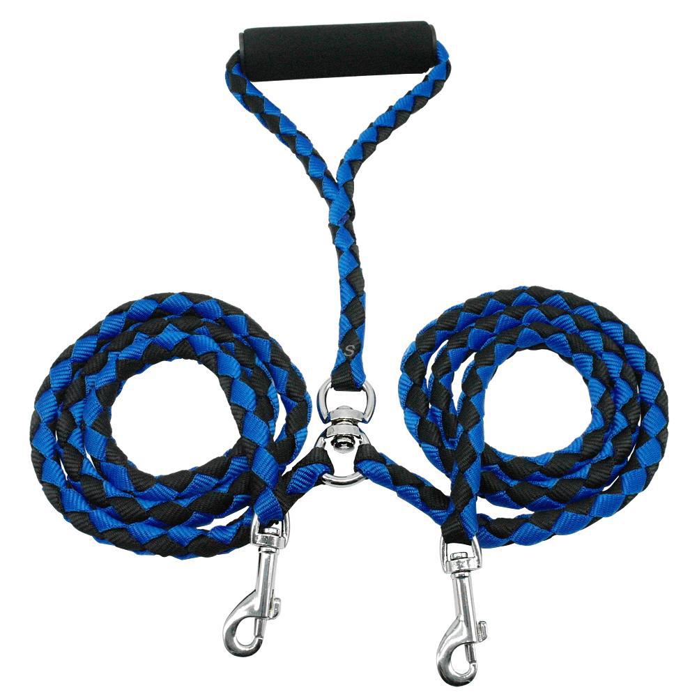 Dual Braided Dog Leash