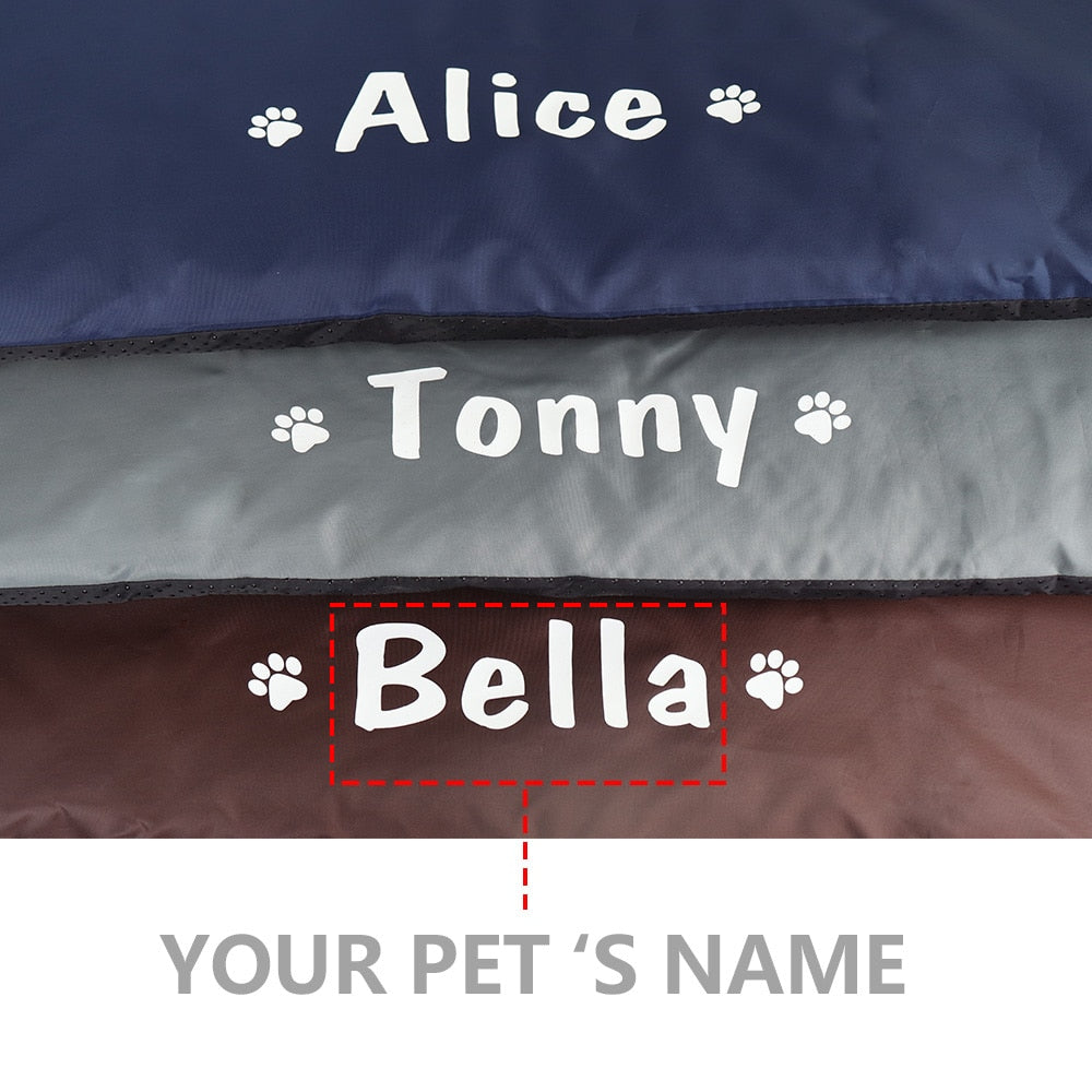 Personalised Waterproof Dog Mat