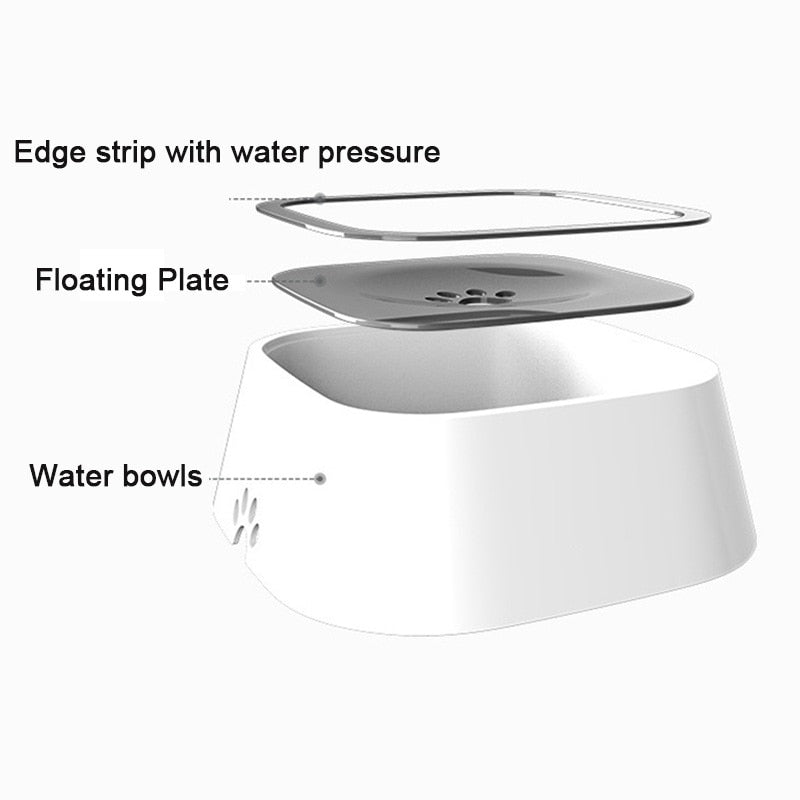 Dog Non-Splash Water Bowl | Dog Splash Proof Bowl