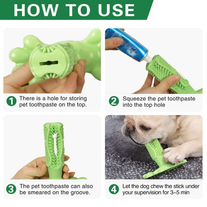 Dog Toothbrush Stick | Clean Dog Teeth | Toothbrush for Dogs