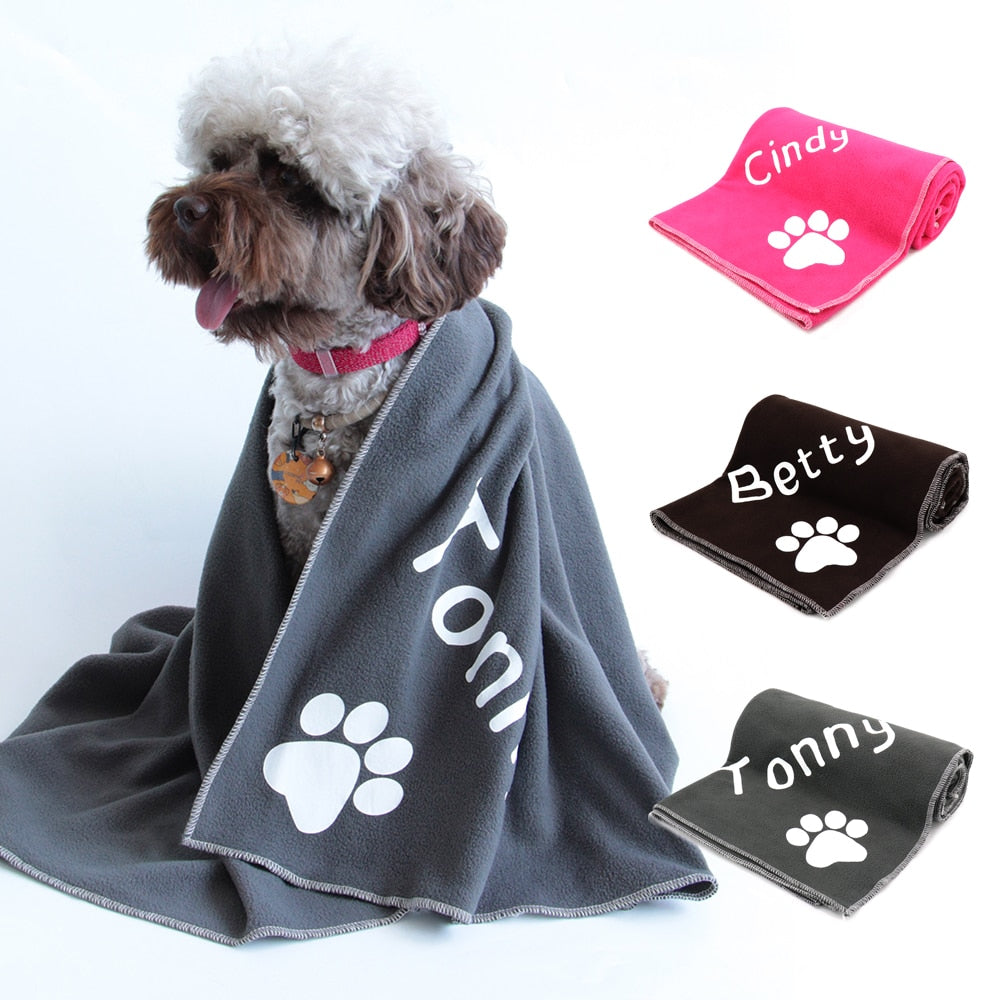 Personalised Dog Blanket