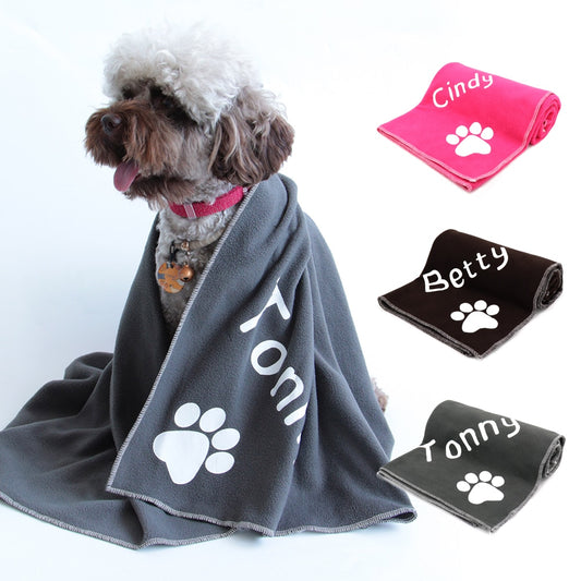 Personalised Dog Blanket