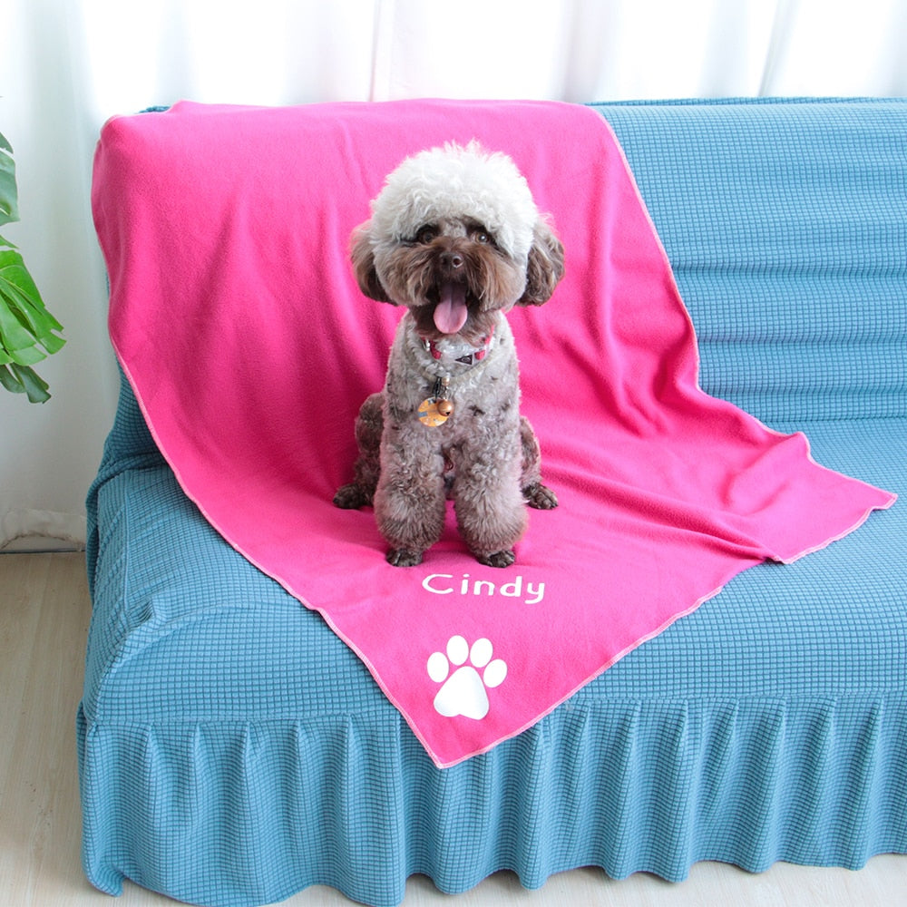 Personalised Dog Blanket