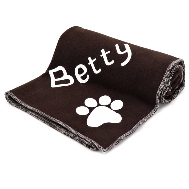 Personalised Dog Blanket