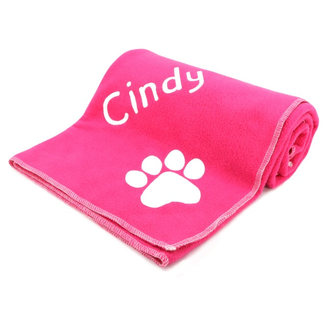 Personalised Dog Blanket