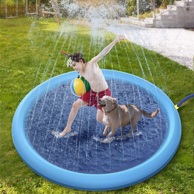 Dog Outdoor Fountain Splash Mat