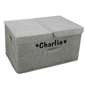 Personalised Dog Storage Basket