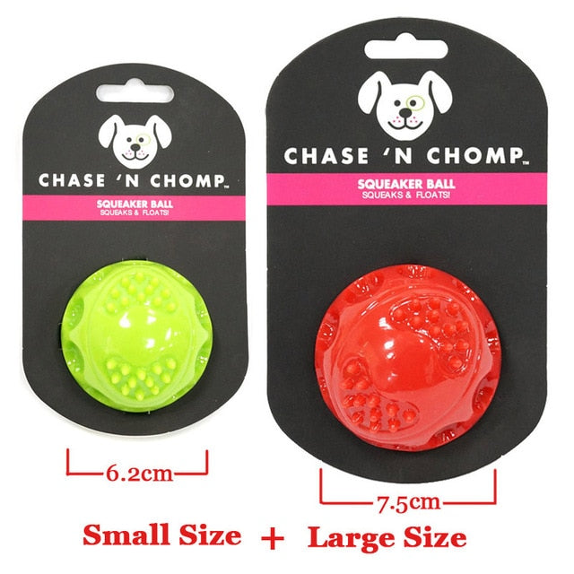 Chase n shop chomp squeaker ball