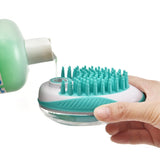 Dog Bathing Comb & Shampoo Dispenser | Dog Brush | Dog Wash Brush
