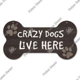 Bone Shaped Dog Plaque