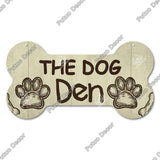 Bone Shaped Dog Plaque